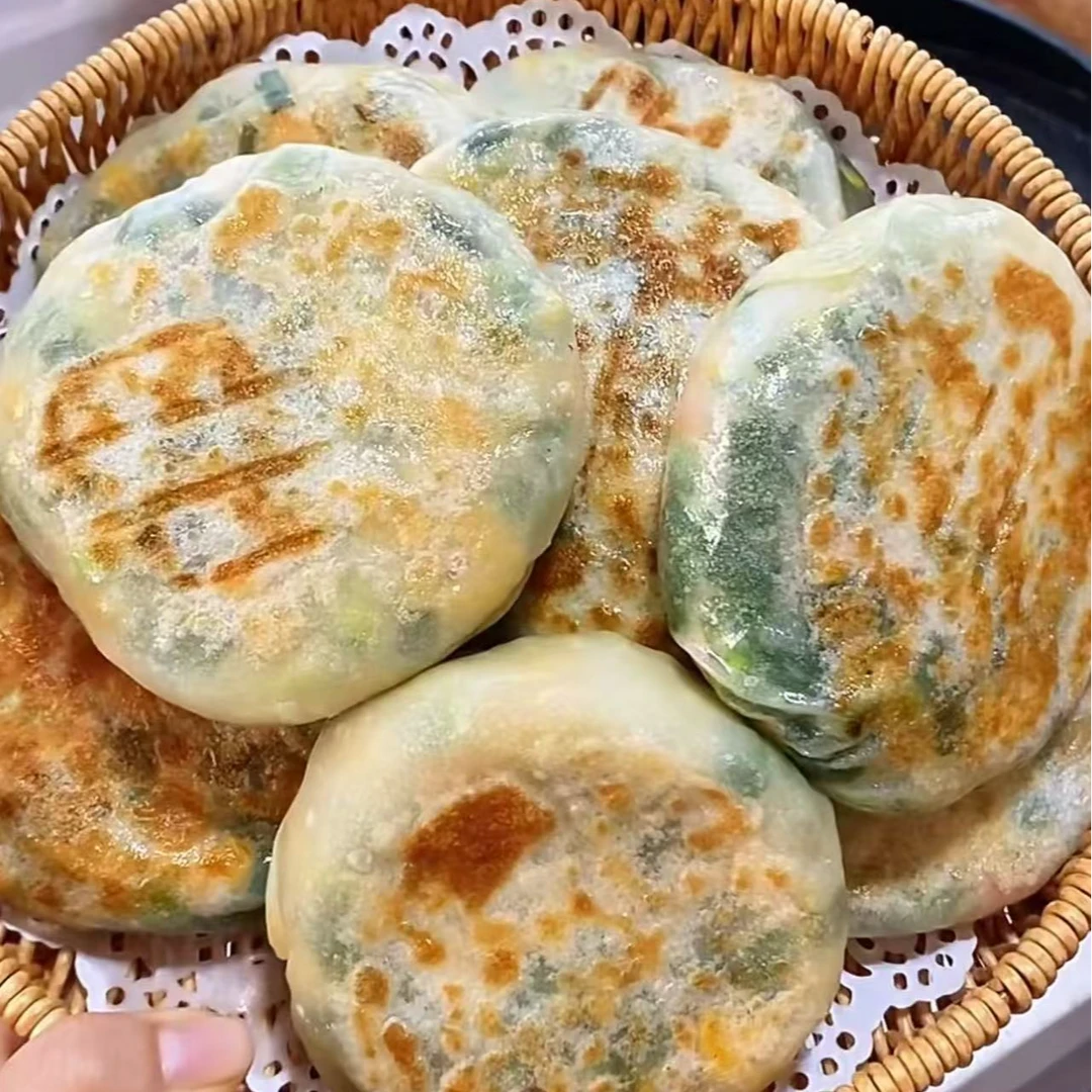 【顺丰包邮】韭菜鸡蛋馅饼脆皮火烧速食半成品皮薄馅多鲜香酥脆
