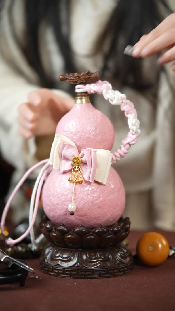 【闪购商品】463号500ml左右的非遗漆器酒葫芦