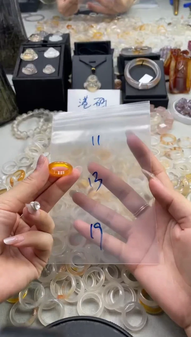 未镶嵌戒指玛瑙/玉髓11
