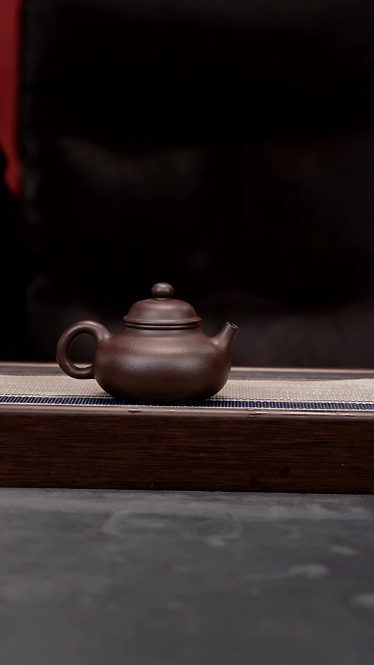 【闪购商品】紫砂茶壶老紫泥全手容天