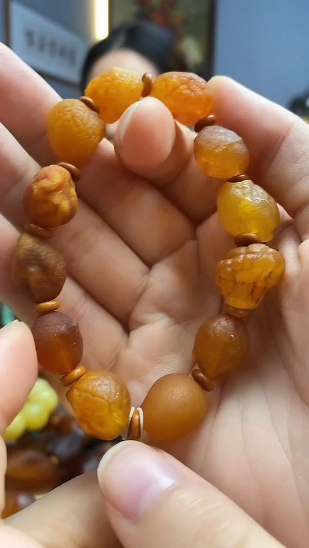 手串琥珀未镶嵌手串