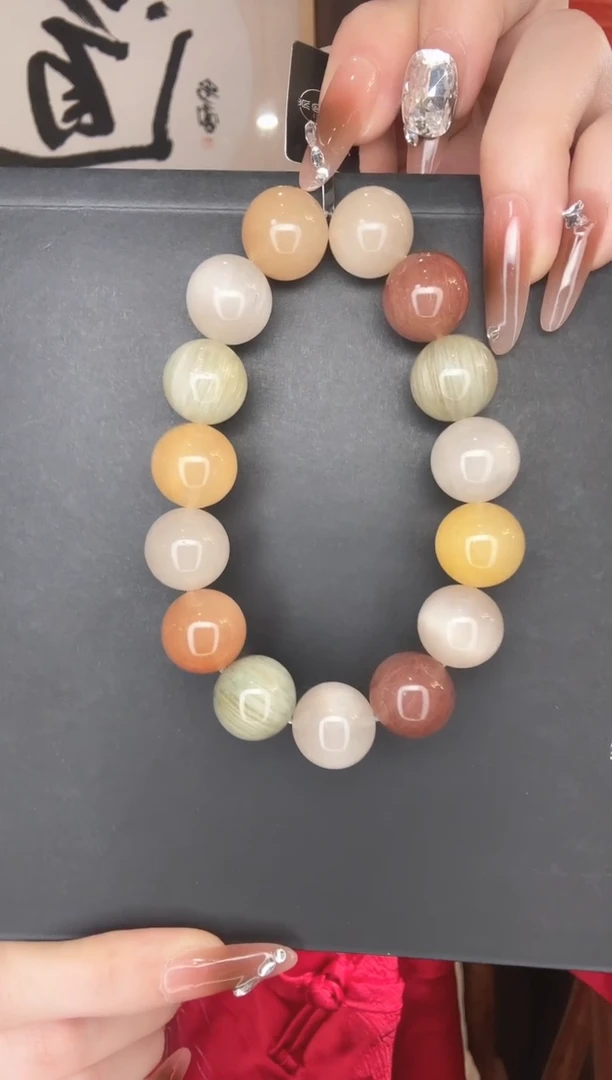 【闪购商品】水晶手串未镶嵌E717 彩兔毛手串