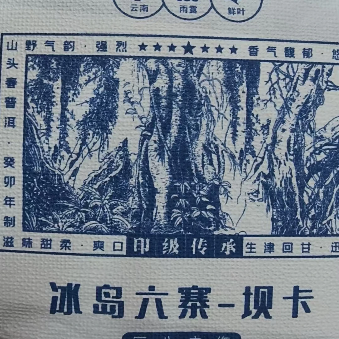 6月3日 200克 23年坝卡 生茶饼茶 T3723