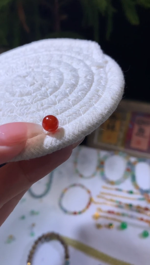 未镶嵌定制翡翠乐*6.9卡珠子3680