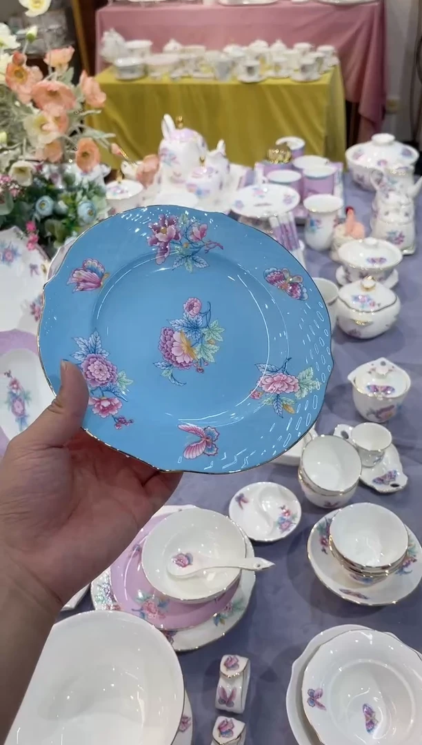 36%以上骨粉骨瓷8英寸平盘