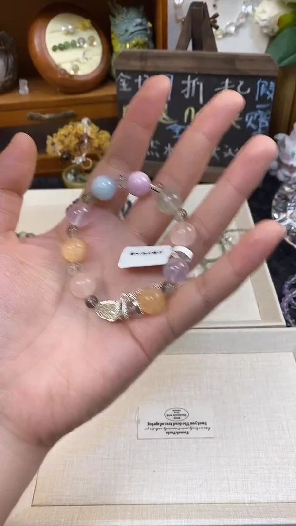 水晶手链未镶嵌多宝