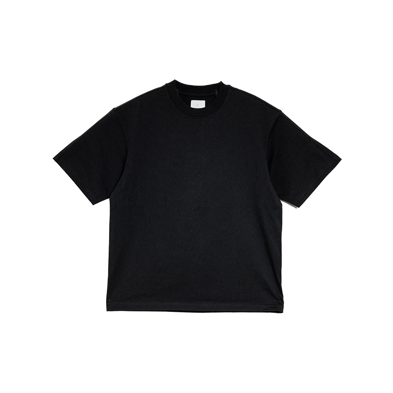净版纯色宽松圆领夏季短袖T恤男款GZ2402