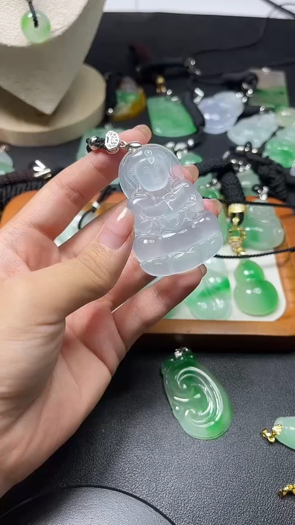 颈饰未镶嵌翡翠所见即所得 一图一物