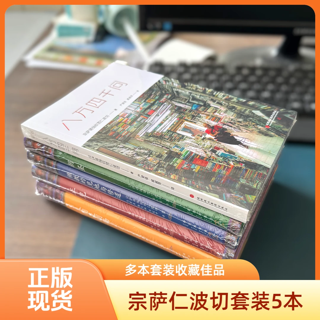 八万四千问+正见+人间是剧场+朝圣 宗萨蒋扬钦哲仁波切合集5册书