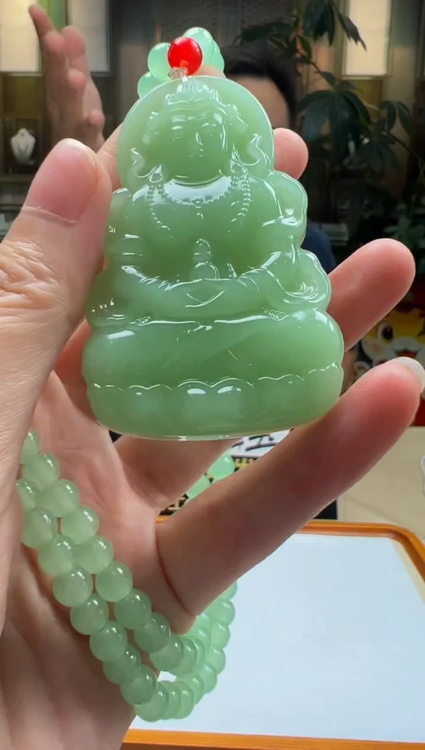 颈饰未镶嵌和田玉-多样性发其一SS-2025-9-25-16