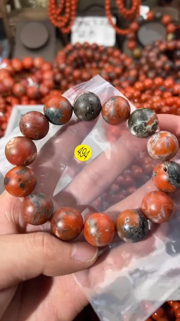 南红玛瑙未镶嵌手串17