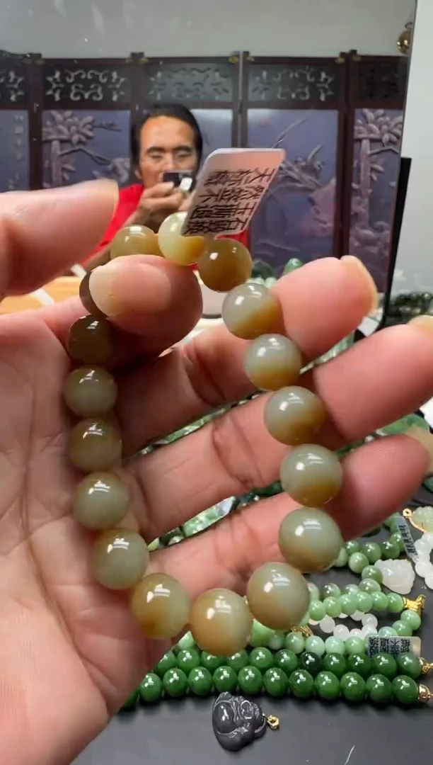 未镶嵌和田玉珠宝奇石手串