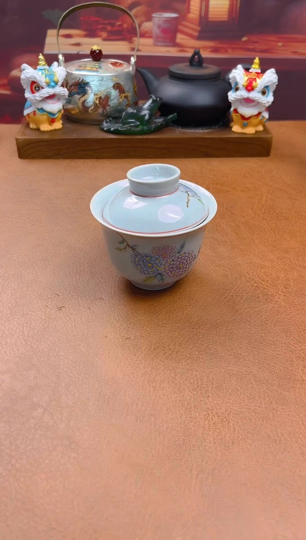 陶瓷茶具摆件旅行套组