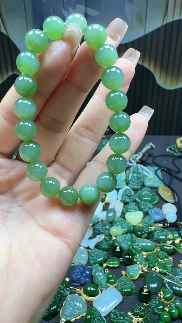 和田玉未镶嵌挂件10