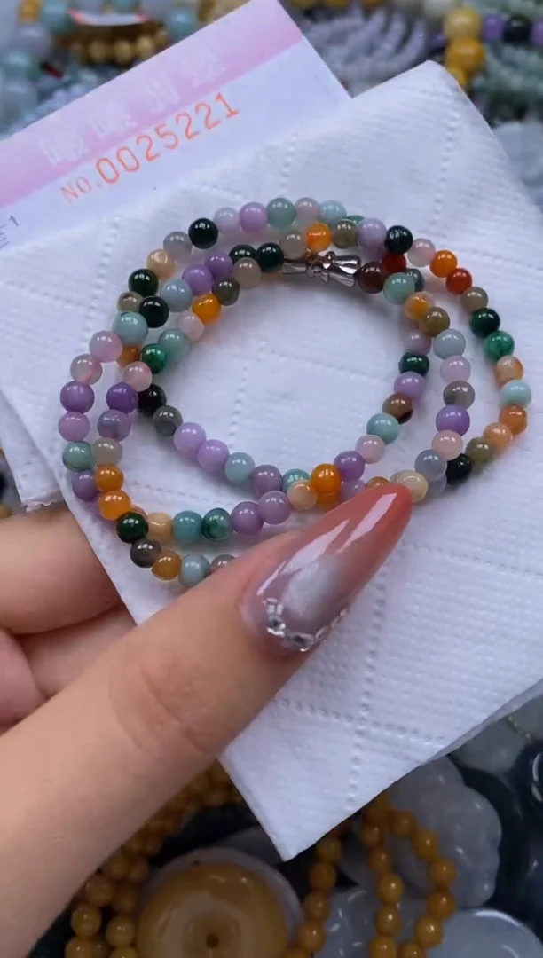 翡翠未镶嵌颈饰闪购0025221多样性发其一