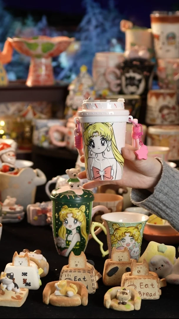 其他陶景德镇釉下彩手绘设计师款陶瓷