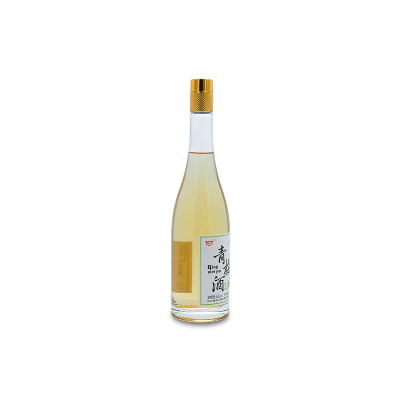 绵王青梅酒圆瓶52度纯粮口粮白酒500ml52度500ml