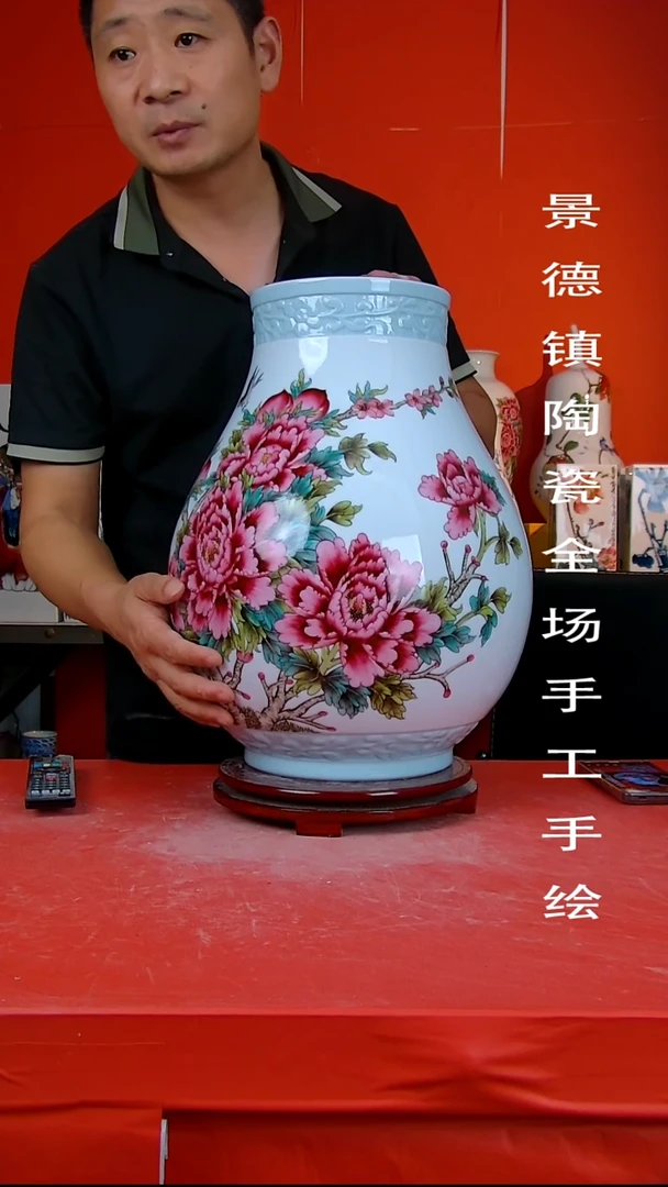 摆件景德镇陶瓷 全场手工手绘2