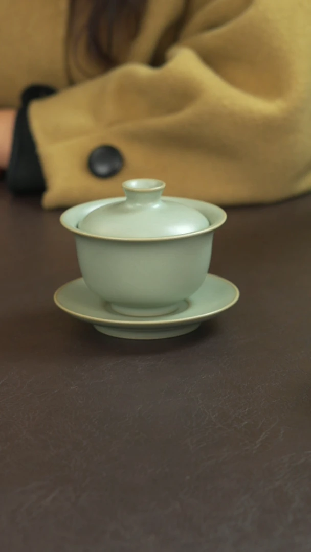 陶羽*宣宝汝瓷原矿原釉手工作品