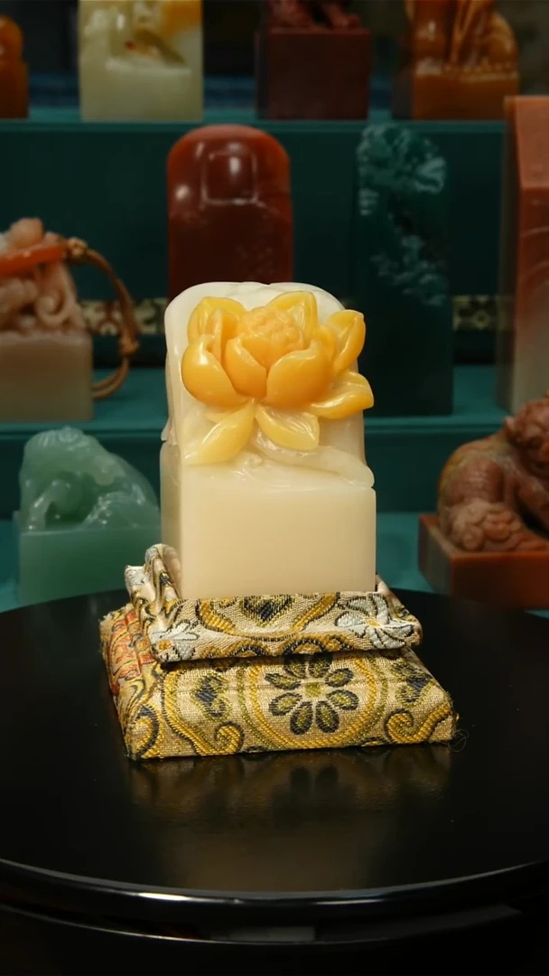 寿山石印石旭**升寿山石印章16