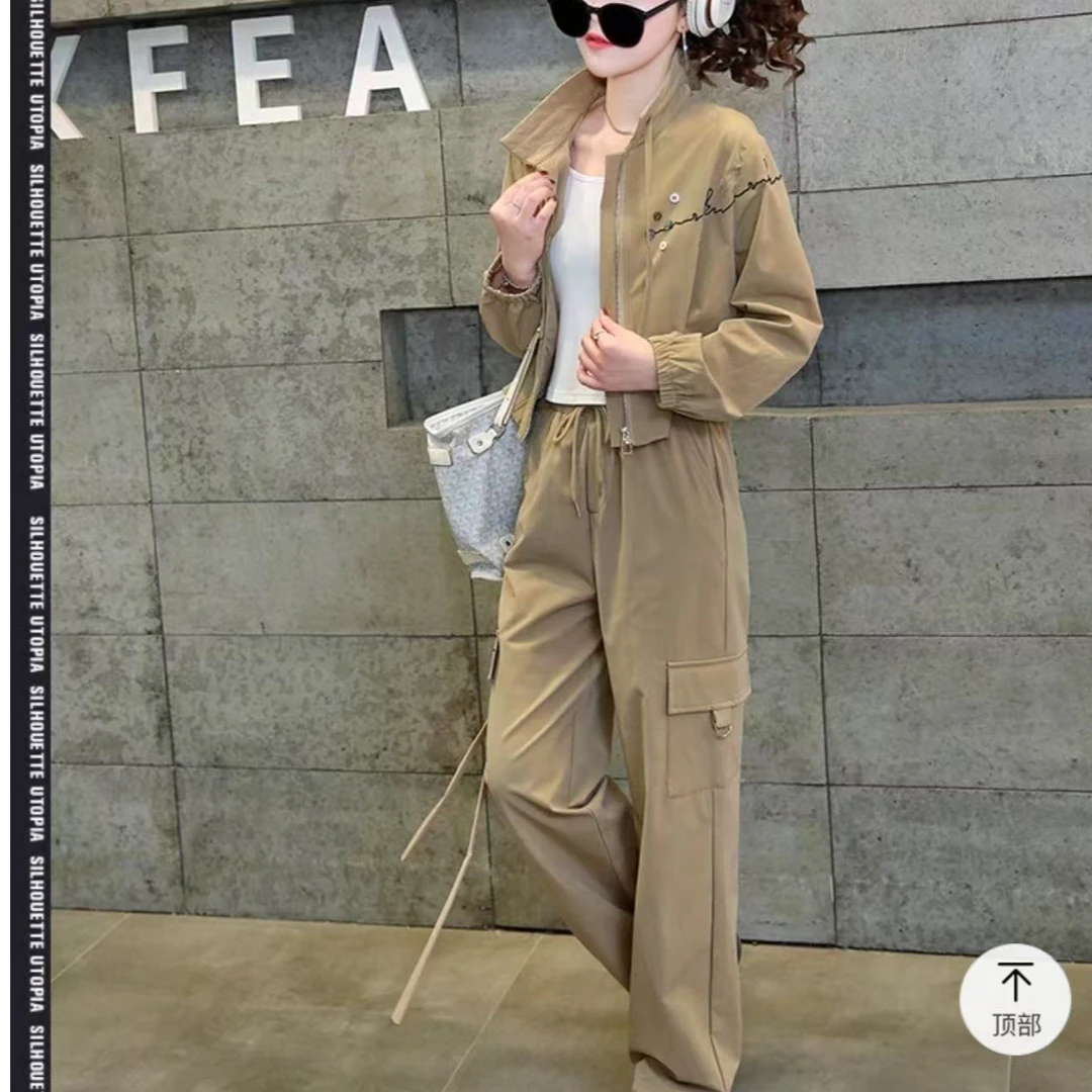 【小依专享】D3F3550XB新款时尚百搭休闲套装-3550