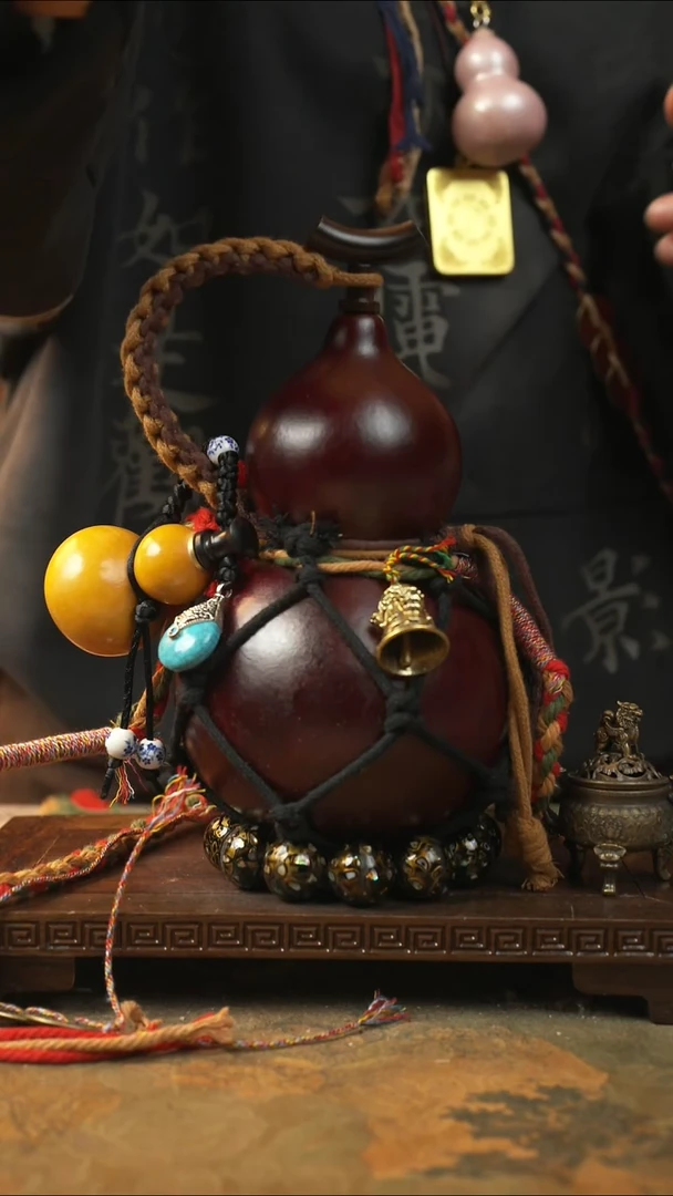 292大漆一物一拍记葫堂出品【不带手串】