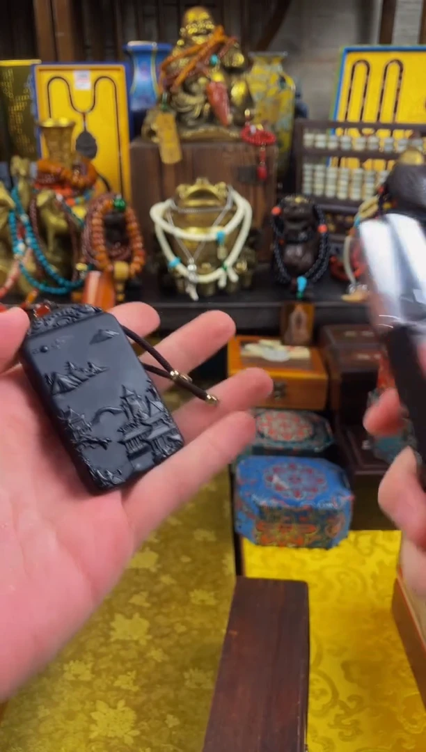 和田玉未镶嵌挂件世缘夕玉山直播精选推荐