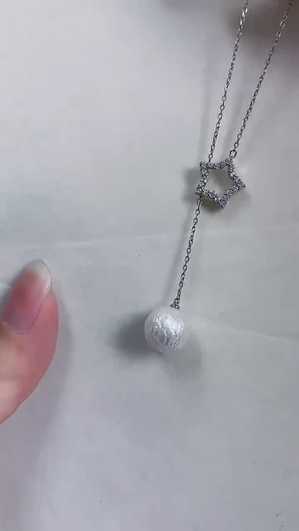 银S925镶嵌其他淡水珍珠多样性发一2369877