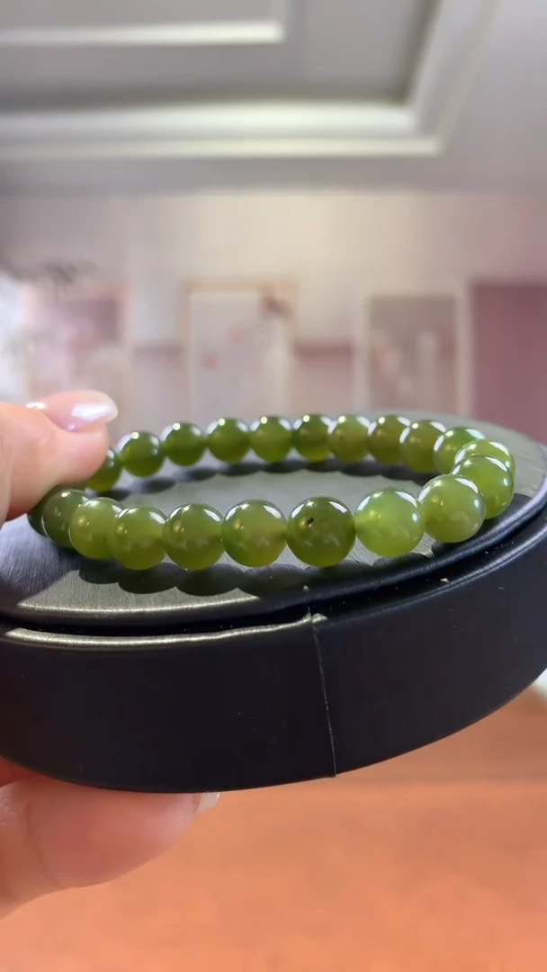 未镶嵌和田玉挂件和田玉8mm单圈