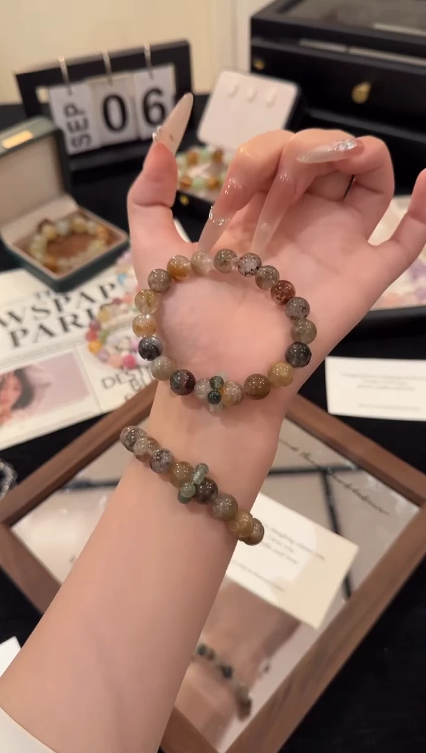 未镶嵌手链水晶森林秘境多宝x2637