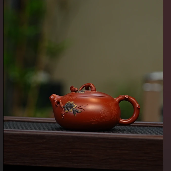 347号 0520010966 松鼠葡萄壶 220cc