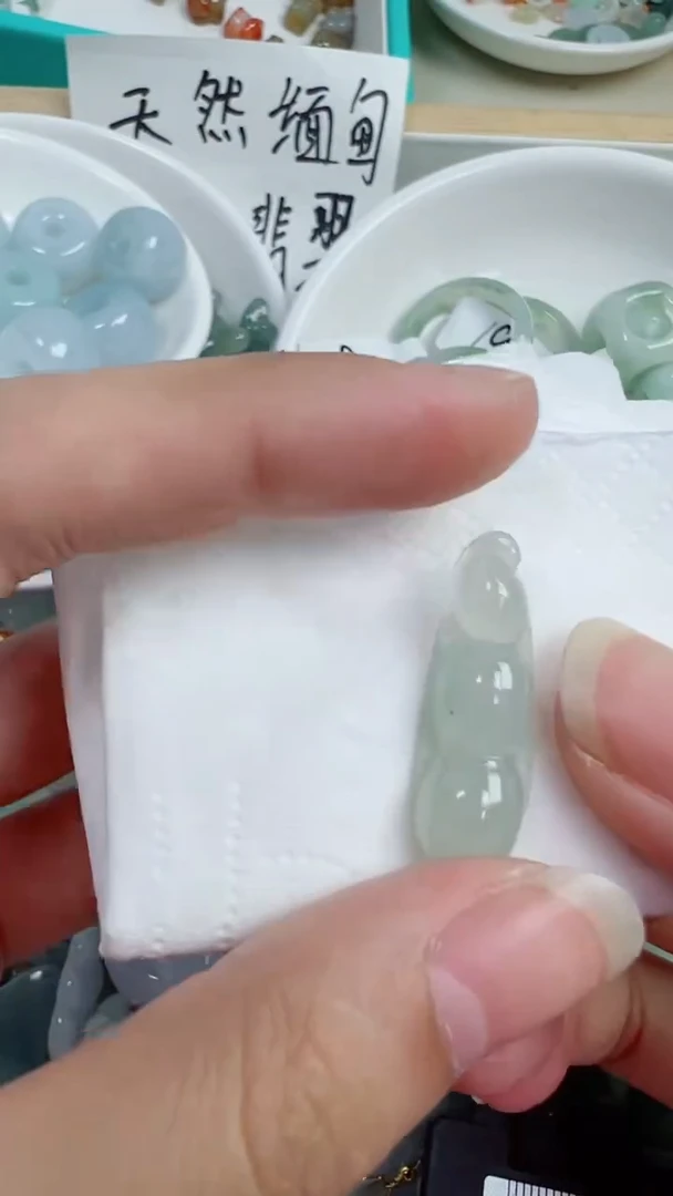 散珠翡翠208号链接，A货翡翠