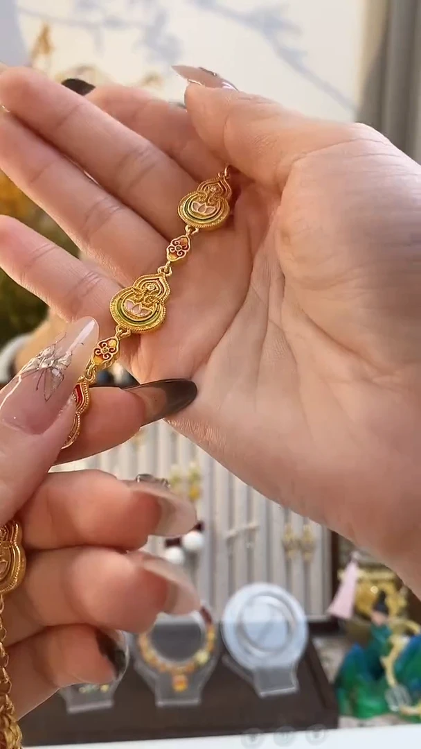 铜合金无多才葫芦手链