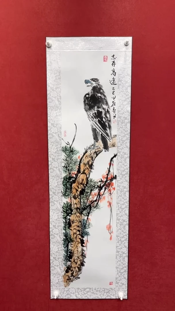 国画老师现场创作  16