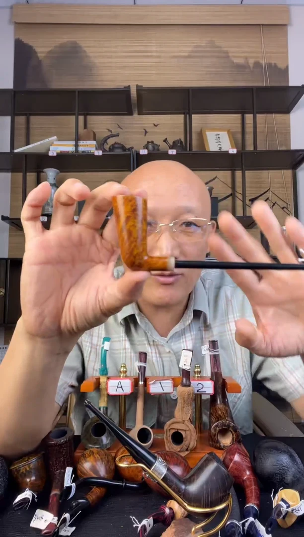 石楠木纯手工意大利石楠木烟斗