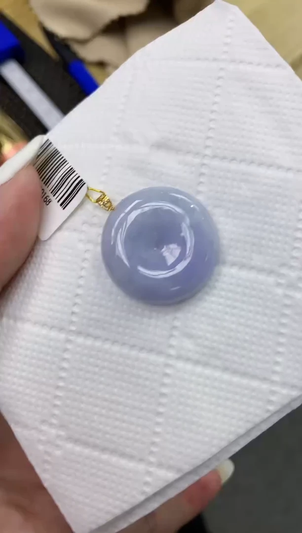 颈饰18K金镶嵌翡翠11111111111