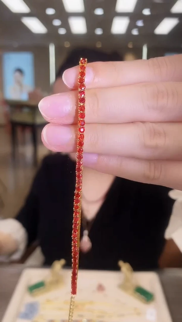 手链蓝宝石银S925镶嵌09