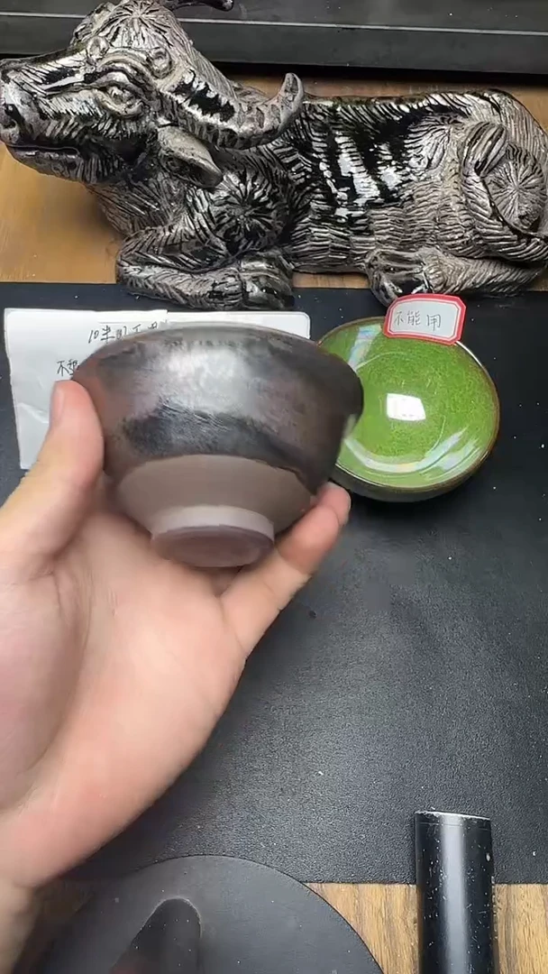 茶盏建窑建盏茶器9