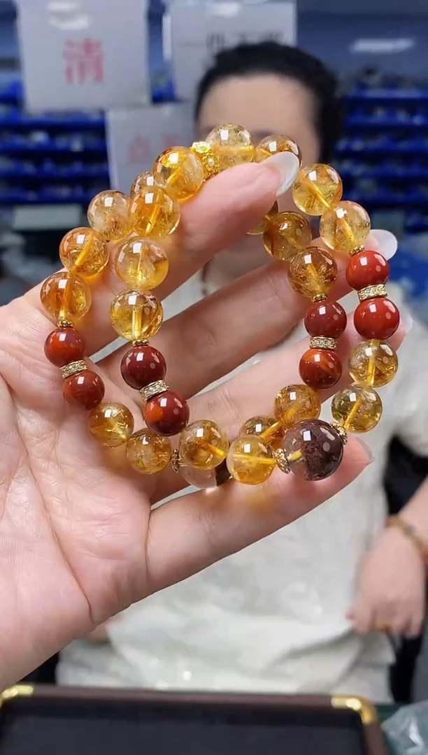 未镶嵌手链水晶多样性发货发其一