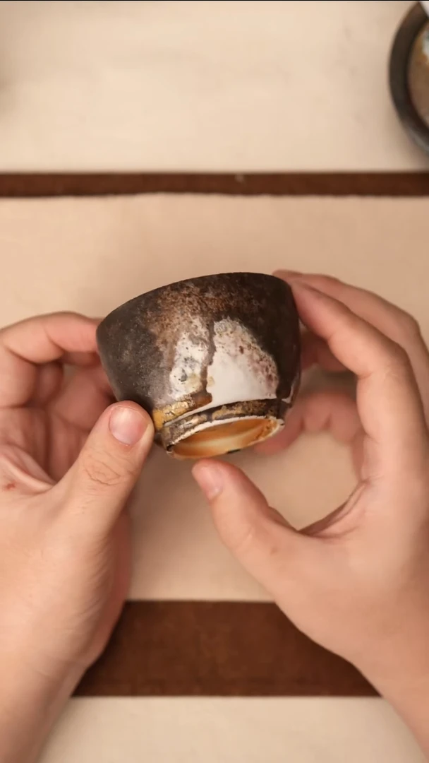 景德镇柴烧自然落灰72