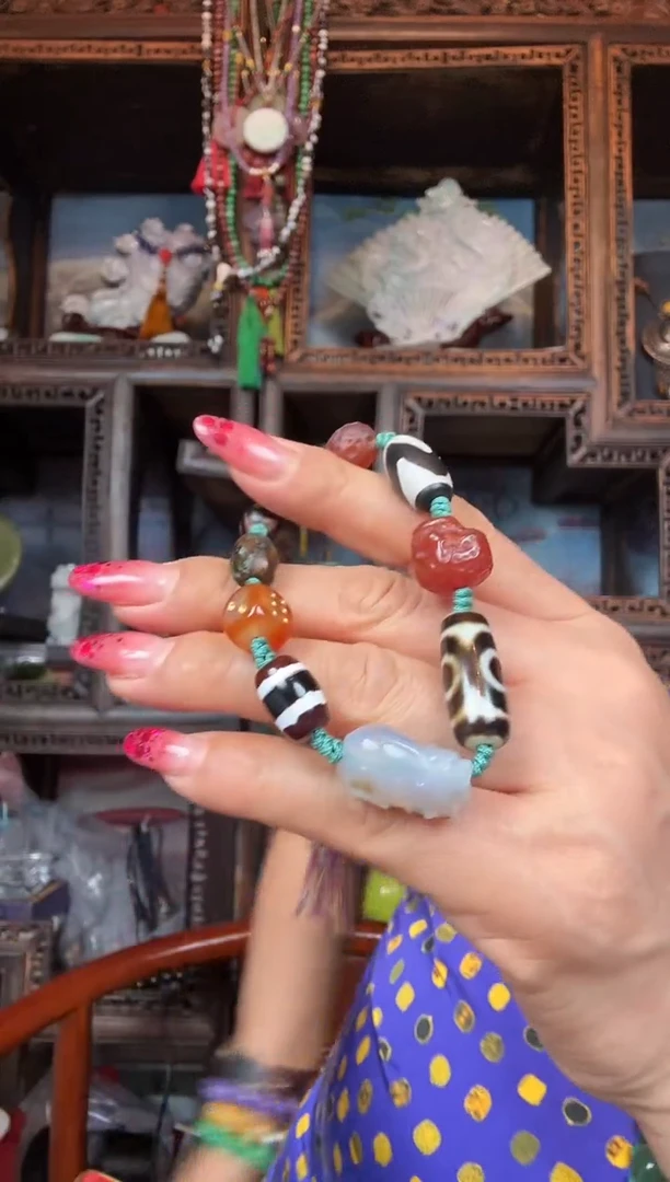 【闪购商品】玛瑙/玉髓手链未镶嵌天然