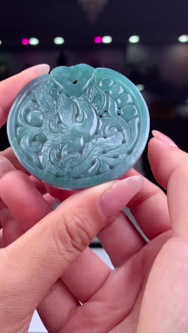 【闪购商品】翡翠颈饰未镶嵌天然A货翡翠（拍一发一)