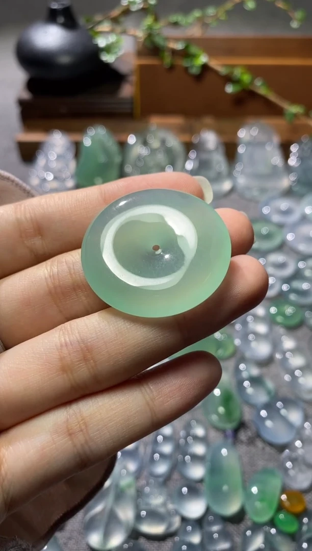 吊坠(不含链)未镶嵌翡翠扣子