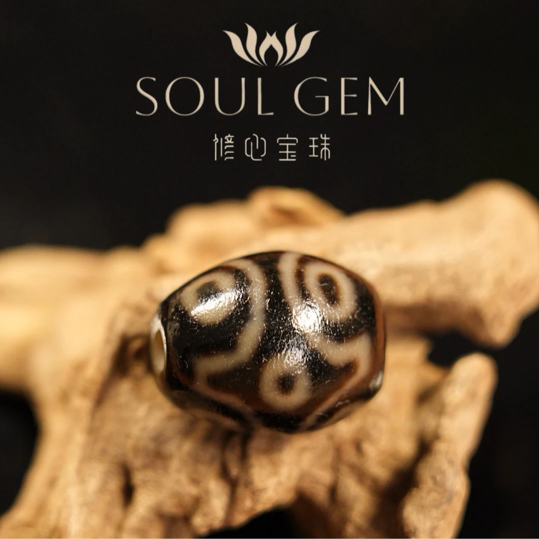 【修心臻选】精品玛瑙老油料大达洛24x20  图腾多样性发一颗