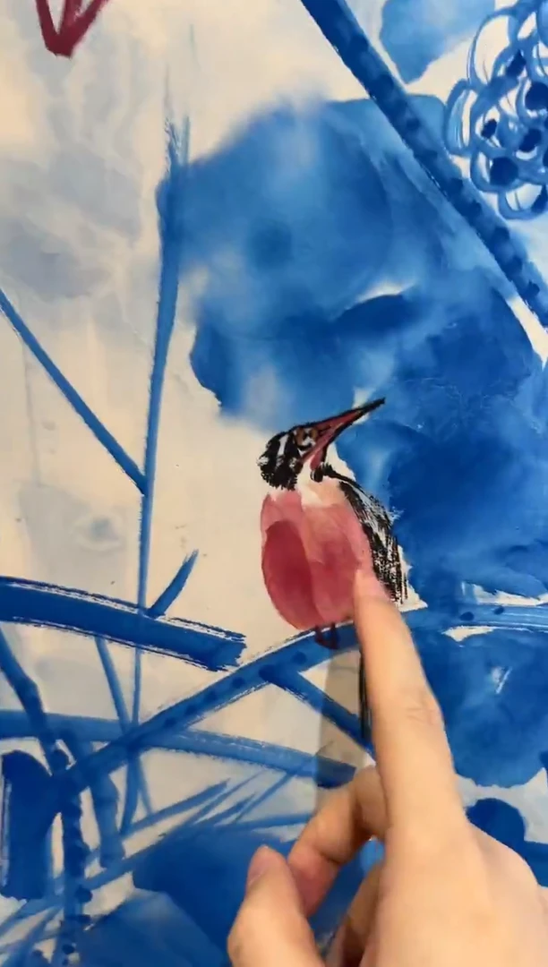 国画国画HN-1103159-周小波央创美术馆精品定制备案作品