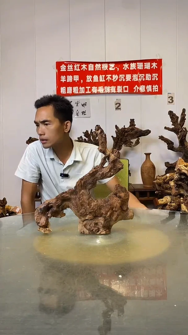 香榧木翊****选金丝红木   羊蹄甲