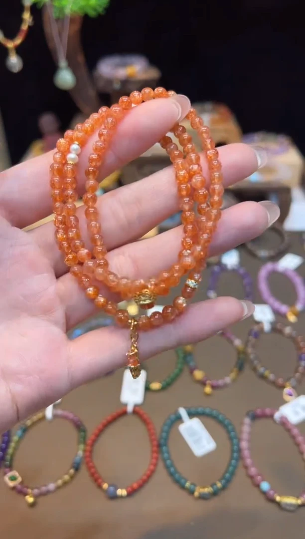 手链未镶嵌长石手饰@@D3188