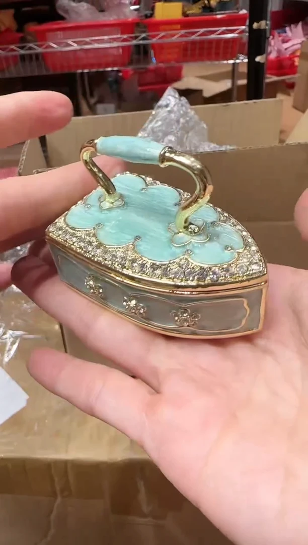 【闪购商品】茶宠珐琅首饰盒摆件AD101