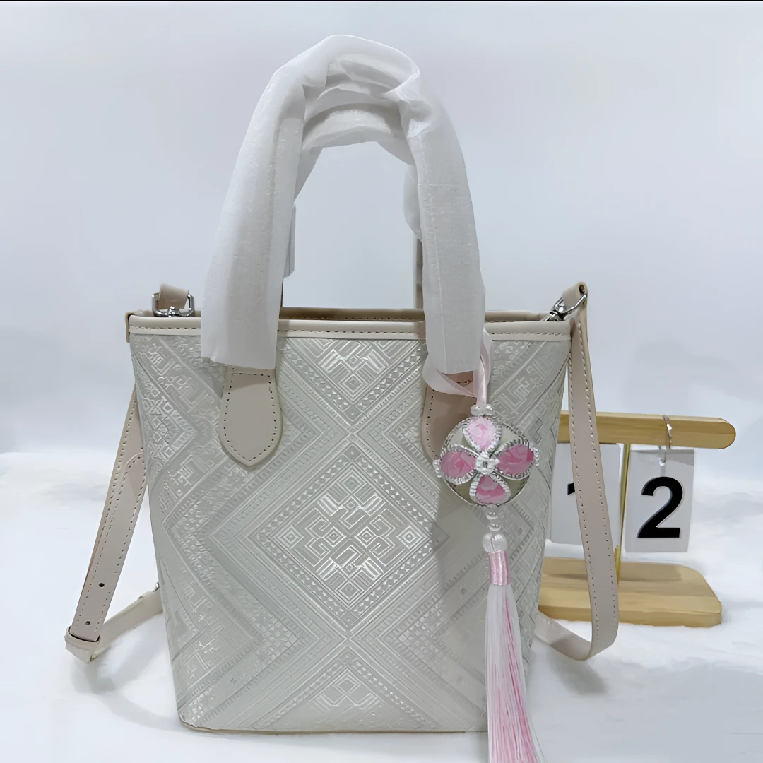 【琴谱包】广西非遗壮锦琴谱包手提斜跨国风百搭通勤逛街拍照网红包