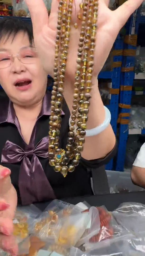 琥珀颈饰未镶嵌142